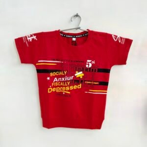 PARITO Boys Printed Regular T Shirt  A256