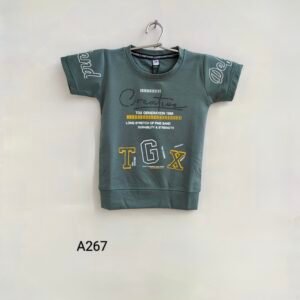 PARITO Boys Printed Regular T Shirt  A267
