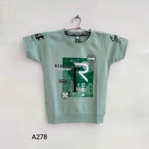PARITO Boys Printed Regular T Shirt  A278