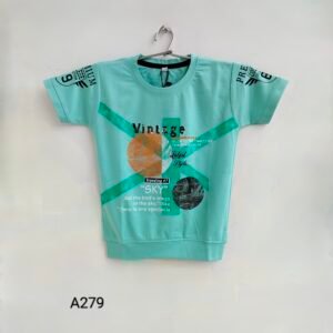 PARITO Boys Printed Regular T Shirt  A279