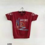 PARITO Boys Printed Regular T Shirt  A283