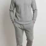 Parito Men Thermal Vest V-neck Full Sleeves