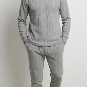 Parito Men Thermal Vest V-neck Full Sleeves